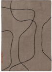 Mette Ditmer Covor maro lavabil din bumbac 140x200 cm Shadow - Mette Ditmer Denmark Covor