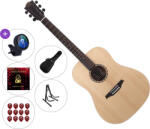 BromoGuitars BAT1NL Premium SET Natural Chitară acustică