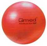 Qmed Gimnasztikai labda pumpával (55 cm) - Piros (DRQM3A0MA002P) (DRQM3A0MA002P)