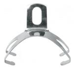 SKS Bluemels/Commuter sárvédő szerelék, sárvédő rögzítő alkatrész támvilla-összekötőre, 42-45 mm, acél, ezüst színű