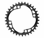 Absolute Black kerek MTB első lánckerék 32T, 4x104 mm, 1x9-12s, narrow-wide, alumínium, fekete