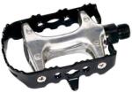Longus SP910S acél keretes alumínium pedál, fekete-ezüst