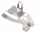 SKS Bluemels/Chromoplastic sárvédő szerelék, sárvédő rögzítő alkatrész támvilla-összekötőre, 50-63 mm, acél, ezüst színű