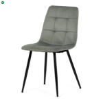  Zöld Bársony Étkezőszék. DCL-X7015 GRN2