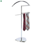  Abd-1279 Szobainas Fényes Króm Kivitelben. Magasság: 105 cm. Teherbírás: 5 kg