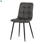 Artium Fekete Vintage Szövet Étkezőszék. CT-281 BK3