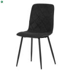 Artium Fekete Szövet Étkezőszék. CT-283 BK2