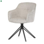  Bézs Szövet Étkezőszék. HC-533 CRM2