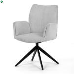  Étkezőszék fehér szövettel. HC-993 WT2 - fenyobutor24