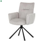  Krém Kordbársony Étkezőszék. DCH-D1332 CRM2