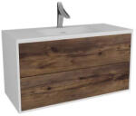 Strohm Teka Sense 2 fiókos mosdószekrény 100x45x54cm Wildwood 187100003 (187100003)