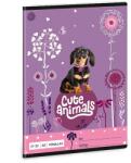 Ars Una A5-ös vonalas füzet - Cuki állatok - Puppy