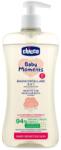 Chicco Baby Moments Micellás babafürdető és sampon 94% természetes összetevőkkel, pumpás, 500ml
