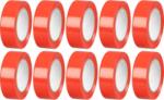 Strend Pro Szalag Strend Pro, 19 mm, H-10 m, max. 80°C, 40, 0 kV/mm, piros, szigetelő, ragasztó, PVC, csomag 10