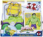 Hasbro Spidey Prietenii Extraordinari Set Masinuta Si Figurina Si Accesoriu Hulk (F6776_F7457) - ejuniorul Figurina