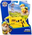 Spin Master Patrula Catelusilor Set Vehicul De Baza Buldozer Si Figurina Rubble (6071153_20148931) - ejuniorul