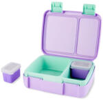 Skip Hop Spark Style Bento Ebéd Doboz Kagyló Mintával 3 Éves Kortól - Szivárgásbiztos Rekeszekkel, Praktikus Iskolai és Utazós Ételtároló