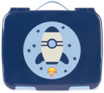 Skip Hop Spark Style Bento Ebéddoboz Rakéta Mintával 3 Éves Kortól - Szivárgásbiztos Rekeszekkel, Praktikus Iskolai és Utazós Ételtároló