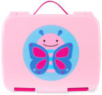 Skip Hop Zoo Bento Ebéddoboz Pillangó Mintával 3 Éves Kortól - Szivárgásbiztos Rekeszekkel, Praktikus Iskolai és Utazós Ételtároló