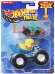 Mattel Hot Wheels Monster Truck Si Masinuta Metalica Duck N Roll (MTGRH81_JCG36) - ejuniorul