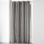 douceur d'intérieur Sötétszürke szatén függöny 140x240 cm Shana - douceur d'intérieur