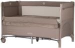 Chipolino Patut pliabil Chipolino Relax tiramisu linen cu laterala culisanta (KOSIRE253TR) - ejuniorul