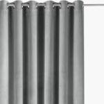 Filumi Szürke bársony dimout (részleges sötétítő) függöny 200x175 cm Velto - Filumi - bonami - 20 137 Ft