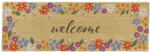 Artsy Mats Kókuszrost lábtörlő 40x120 cm Welcome Floral - Artsy Doormats