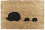 Artsy Mats Kókuszrost lábtörlő 40x60 cm Hedgehog Family - Artsy Doormats