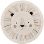 Universal Krémszínű gyerek szőnyeg ø120 cm Clown - Universal