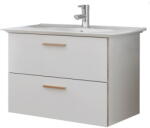 Pelipal Fehér kerámia mosdókagyló csaptelep nélkül 80x47 cm Set 931 - Pelipal