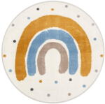 FD Okkersárga-elefántcsont színű gyerek szőnyeg ø100 cm Joyful Gold - FD