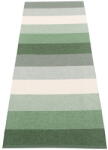 Pappelina Zöld-krémszínű kültéri-beltéri futószőnyeg 70x200 cm Molly Woods - Pappelina