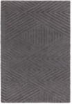 Asiatic Carpets Antracitszürke gyapjú szőnyeg 160x230 cm Hague - Asiatic Carpets