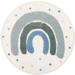 FD Zöld-elefántcsont színű gyerek szőnyeg ø100 cm Joyful Mint - FD