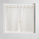 douceur d'intérieur Bézs fényáteresztő függöny szett 2 db-os 60x120 cm Minalisa - douceur d'intérieur