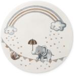 Villeroy & Boch Krémszínű gyerek szőnyeg ø160 cm Walk like an Elephant Rainbow - Villeroy&Boch