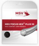 MSV Racordaj tenis MSV Focus Hex Plus 38 (12 m) - black (7050/7053/7056/7059)