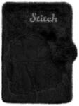 COOLPACK Notesz Disney Stitch Fluffy mágnes záras plüss Black (99534PTR)