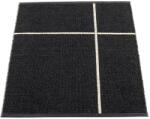 Pappelina Fekete kültéri-beltéri szőnyeg 70x90 cm Fred Black - Pappelina