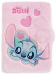 COOLPACK Notesz Disney Stitch Fluffy mágnes záras plüss Pink (99527PTR)
