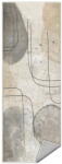 Mila Home Szürke-krémszínű mosható futószőnyeg 80x200 cm Simple Lines - Mila Home