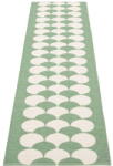 Pappelina Zöld-krémszínű kültéri-beltéri futószőnyeg 70x250 cm Poppy Oregano - Pappelina