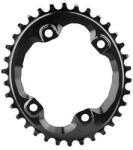 absoluteBLACK Lánckerék MTB OVAL XT M8000/MT700 asszimetrikus N/W fekete 34T
