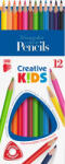 Creative Kids Színesceruza Készlet Háromszögletű 12 Darab/Csomag (I7140148002)