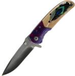 HARAHU YC-39083 Outdoor összecsukható kés - Tip6 / Szürke / Többszínű KP39083