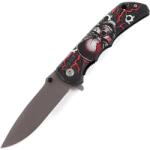 HARAHU YC-39079 Outdoor összecsukható kés - Tip3 / Szürke / Fekete KP39079