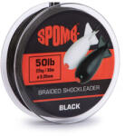 Spomb Braided Leader fonott zsinór Black 50lb (DBL002)