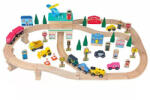 Wooden Vonatkészlet 66 db-os - Wooden (HOR_FFK4284)