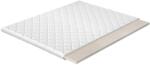 Eltap Topper latex 200x200 hipoallergén huzat, fehér